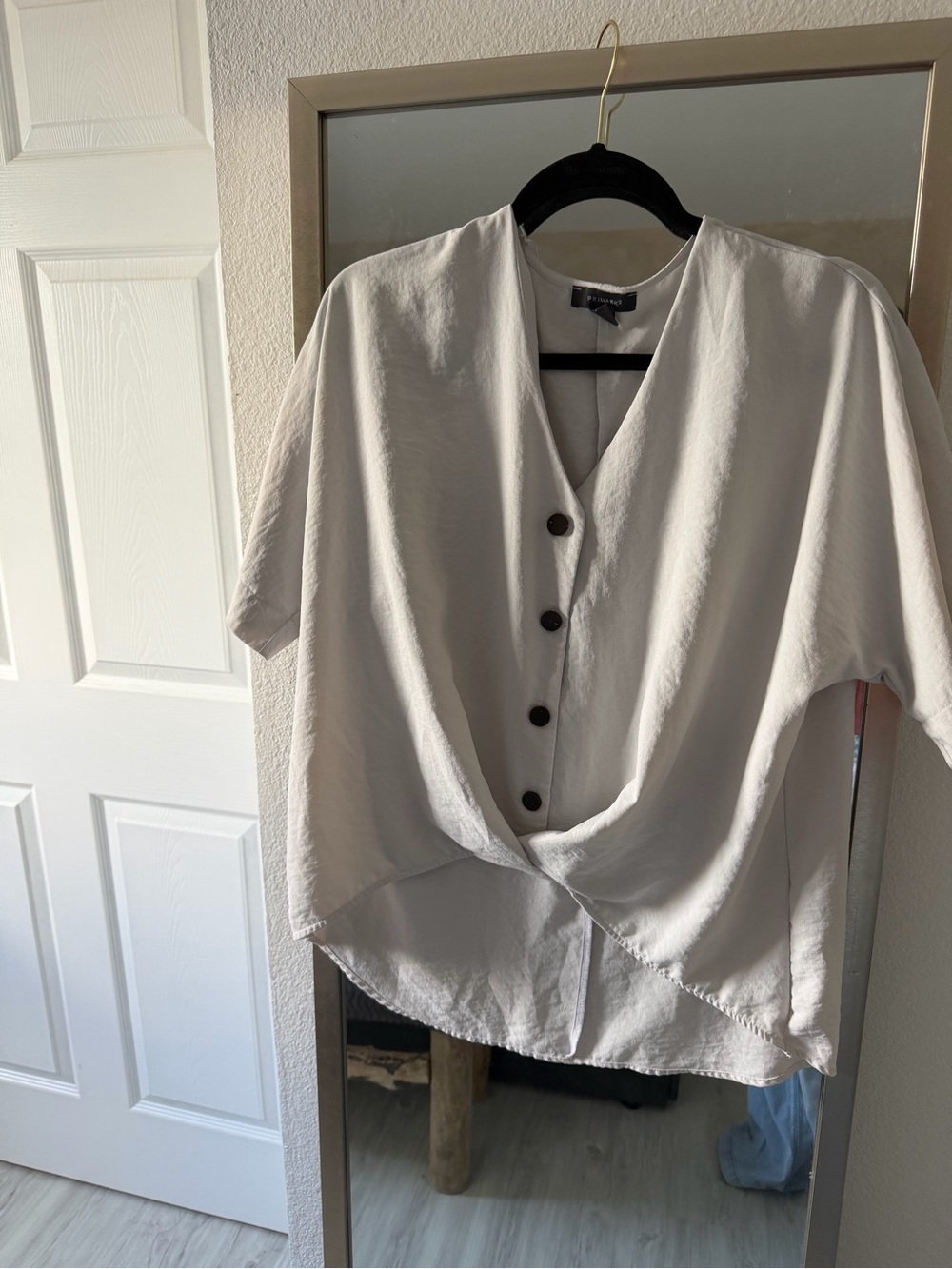 Casual Button-Front Women’s Top